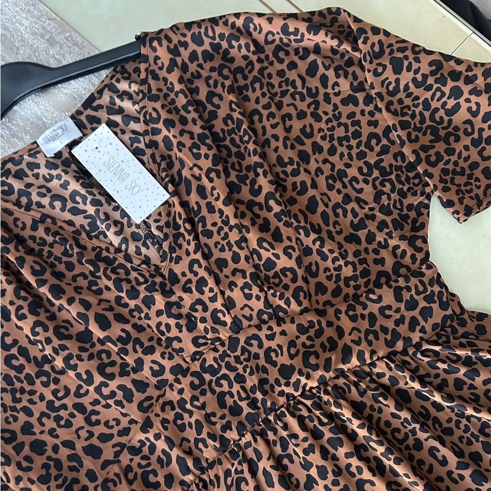Sienna Sky Animal Print Dress